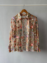 Load image into Gallery viewer, Lace Shirt (Apricot Color)